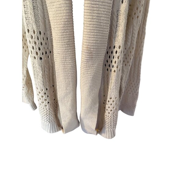 89th & Madison cream open front cardigan size PXL - Picture 5 of 7